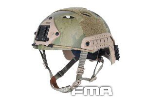 Шлем FMA FAST Helmet PJ-Type, A-Tacs FG